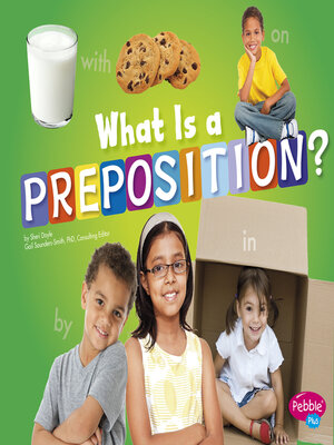 cover image of What Is a Preposition?